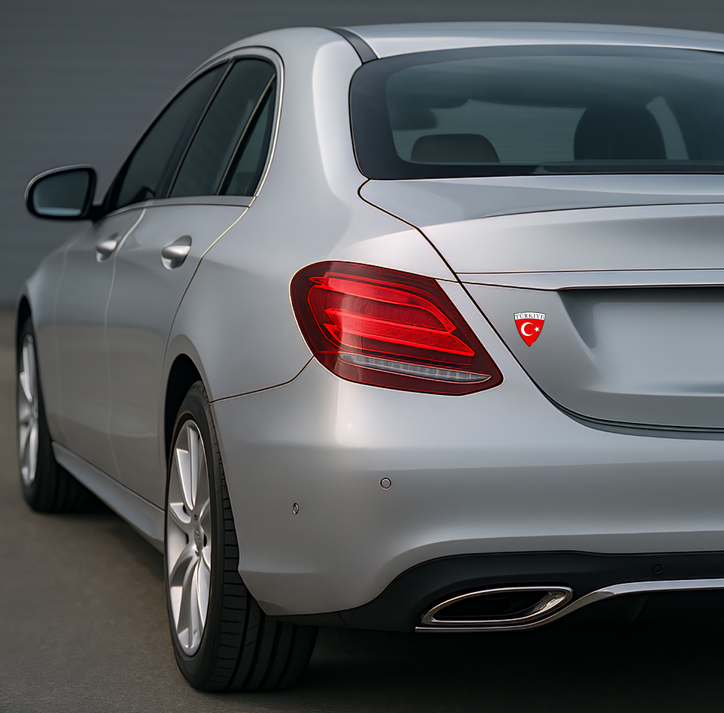 9er Türkei Aufkleber Set – Türkiye Flagge Bayrak Emblem Sticker – Auto & Laptop (076)