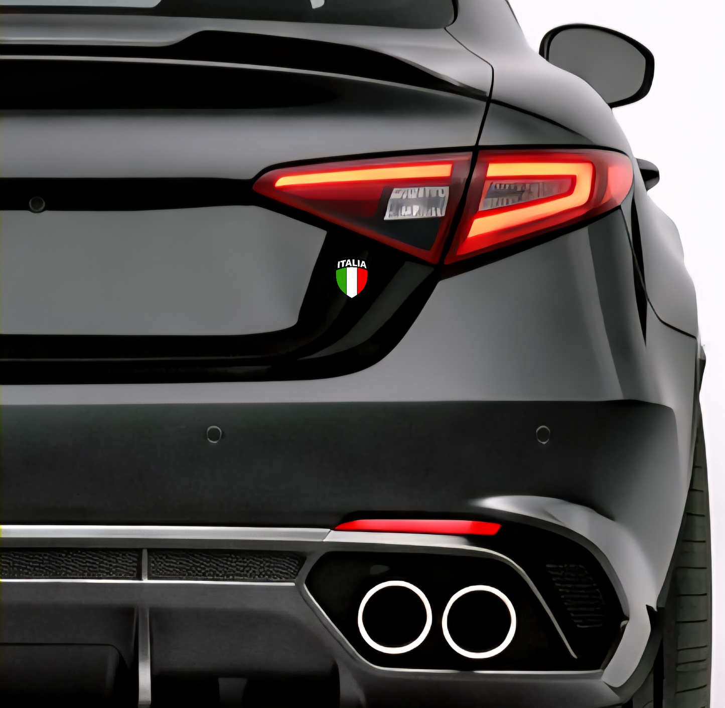 🇮🇹 Italy Sticker Coat of Arms Italian Sticker Adesivo Italiano Bandiera Italiana Motorcycle Car Helmet 2.0x3.0cm NO.099