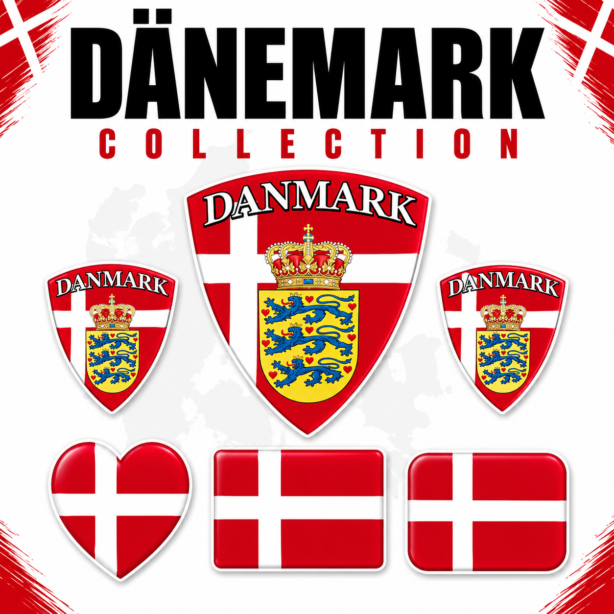 Dänemark Sticker Collection