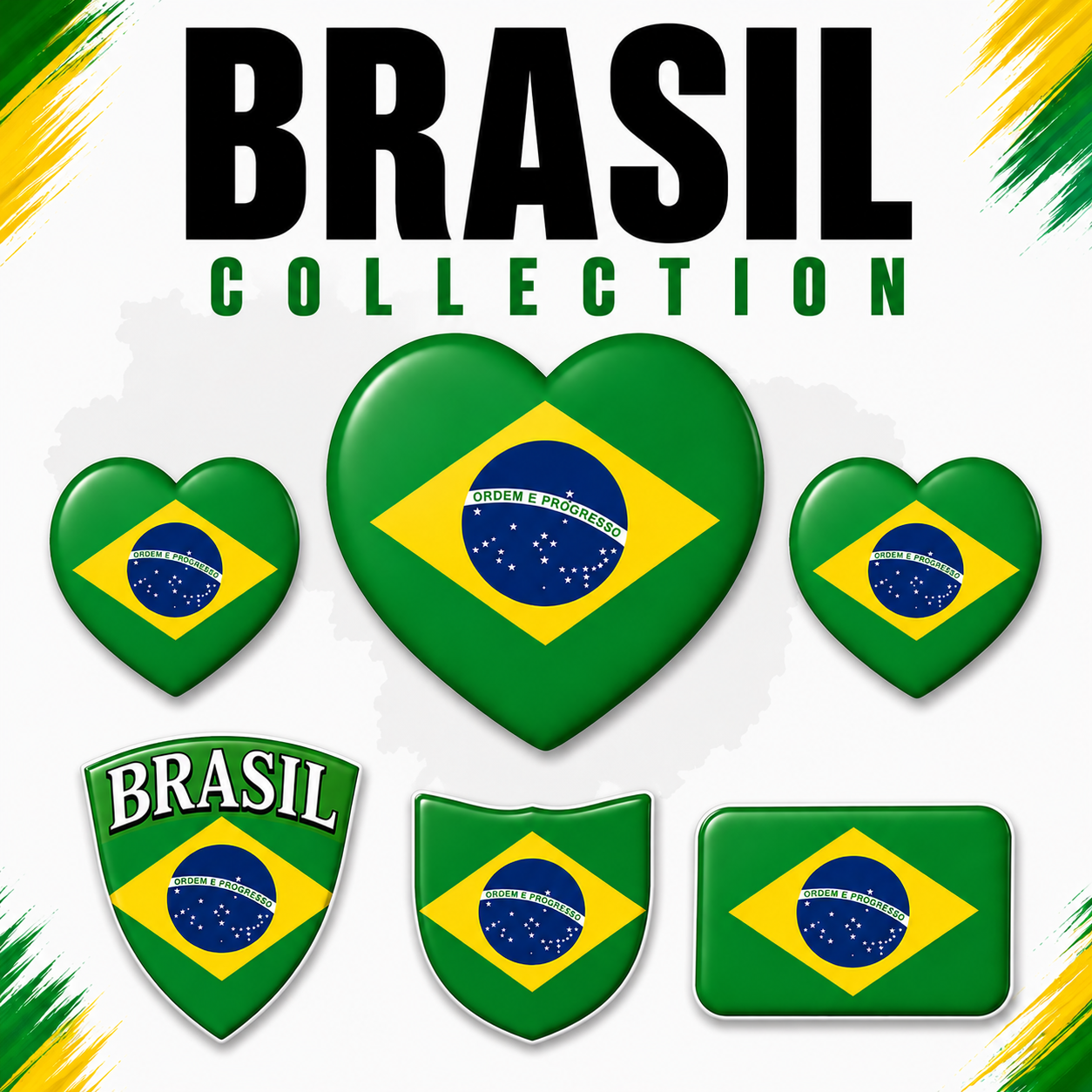 Brasilien Sticker Collection