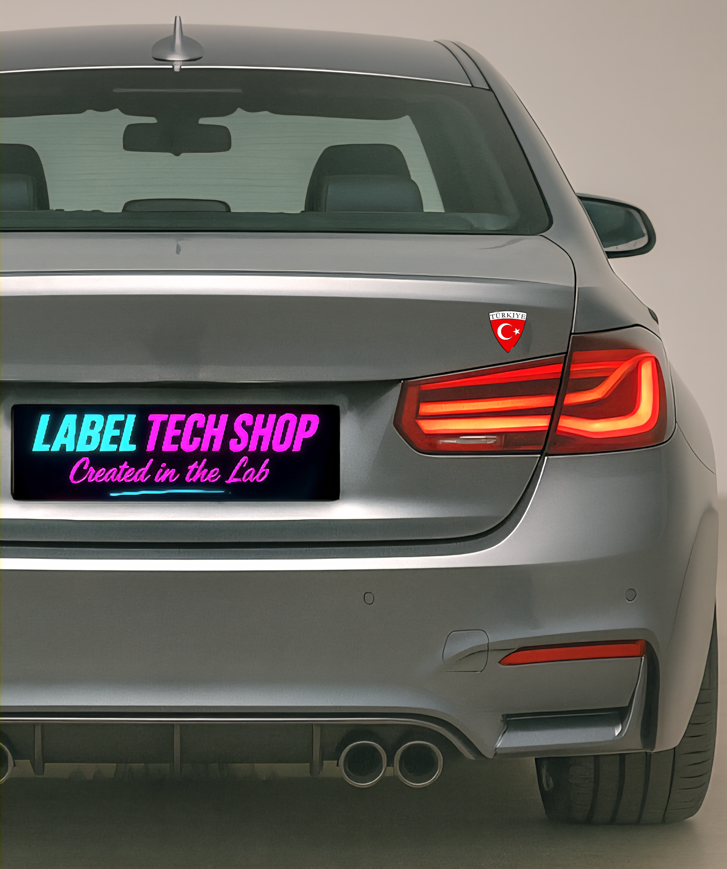 2x Türkei Aufkleber Türkiye Turkey Bayrak Flagge Wappen Sticker 5,0x5,5cm (007)