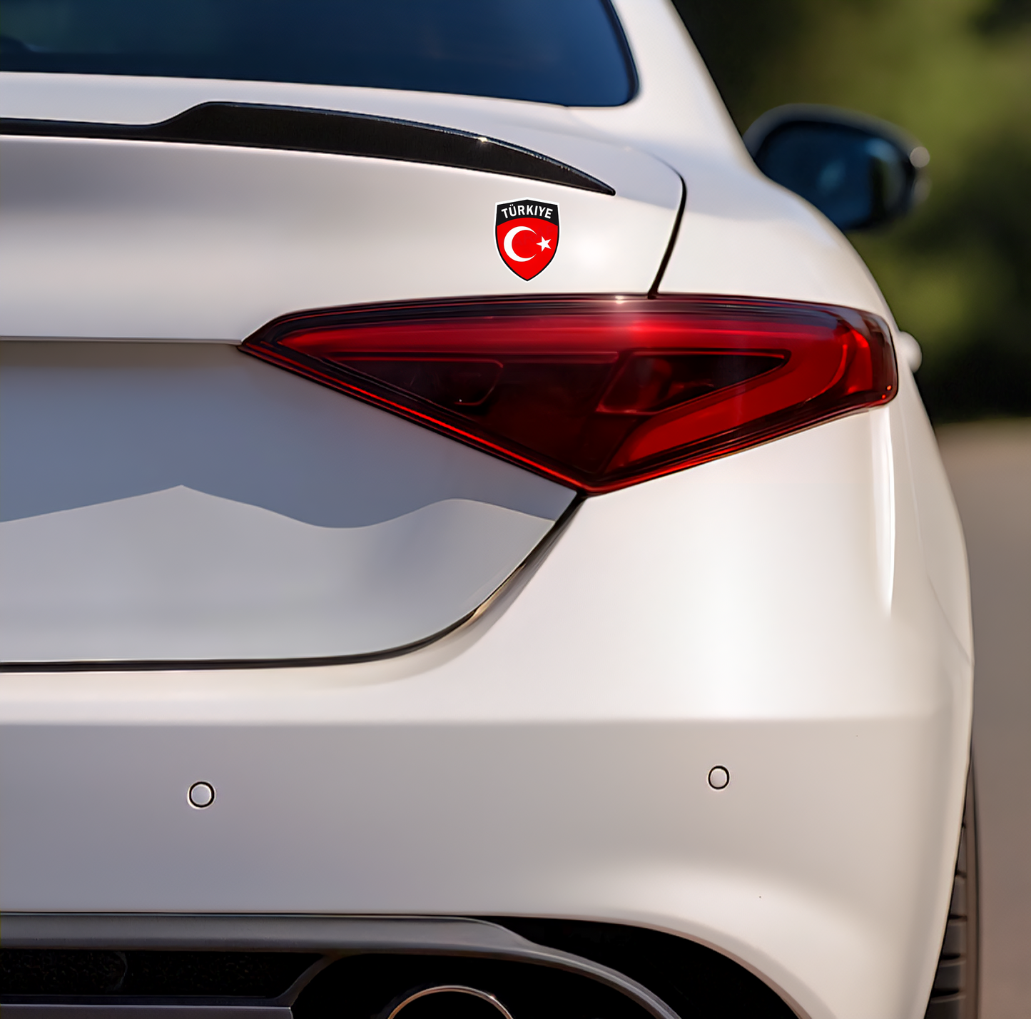 10x Türkei Aufkleber Türkiye Turkey Bayrak Flagge Emblem Sticker 4,5x5,8cm (101)