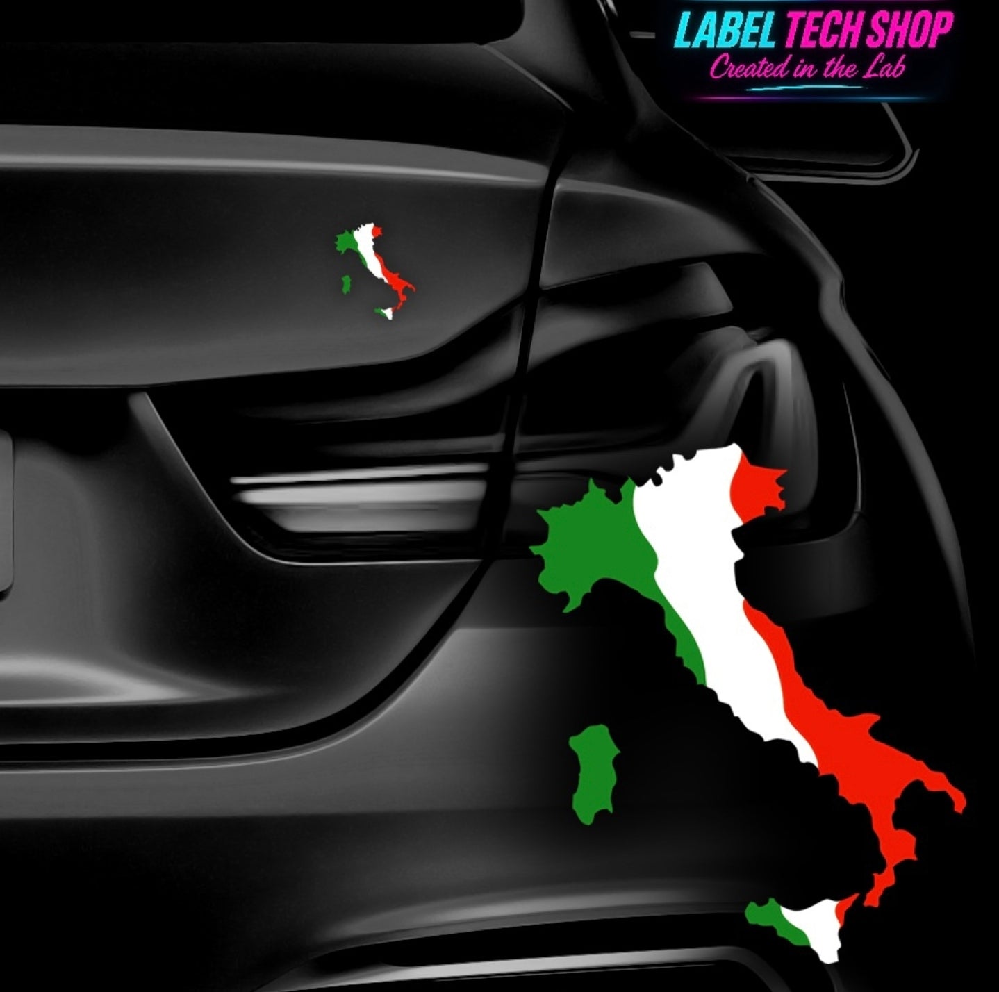 1x Italia/Italien Aufkleber Stiefel 5×5,5cm Flagge Italien Adesivo Sticker 032