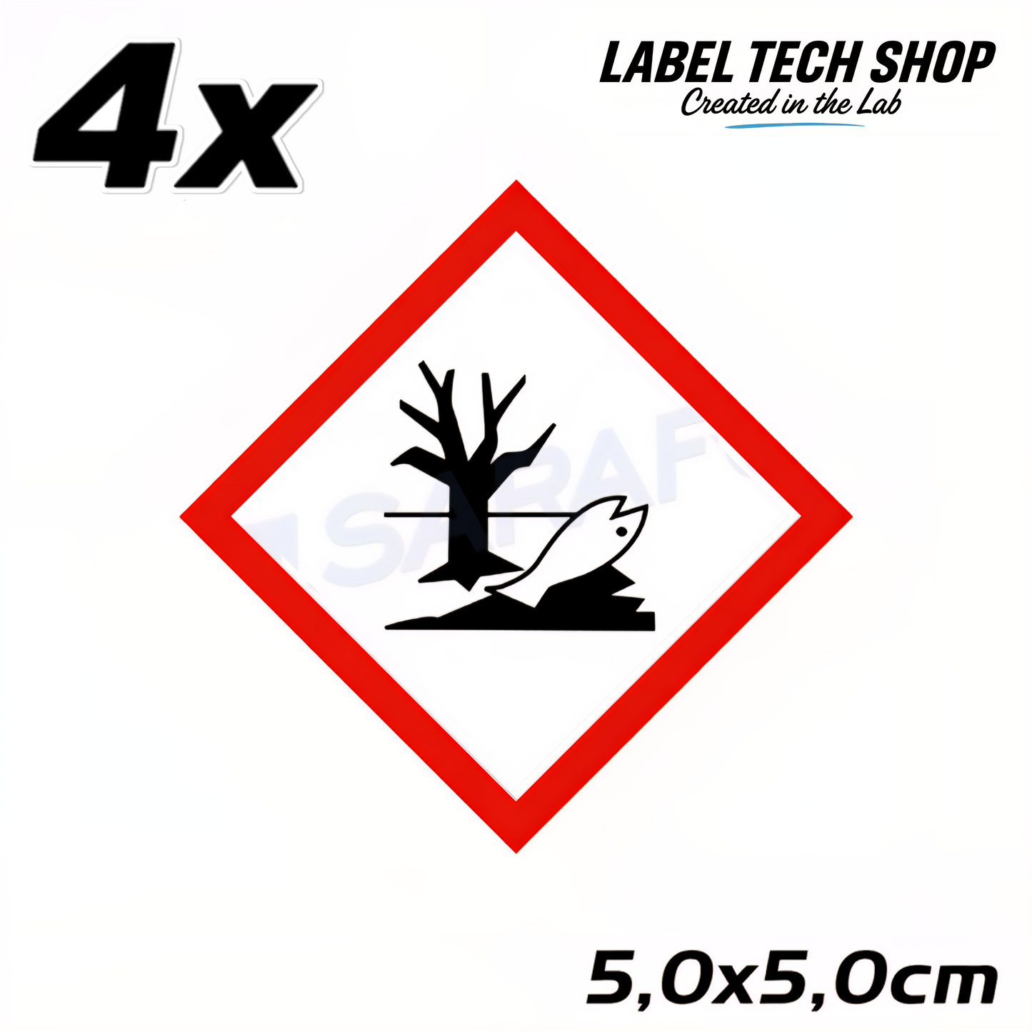 GHS09 Umweltgefährlich Etikett Chemie  Industrie Kennzeichnung CLP Norm Arbeitssicherheit
