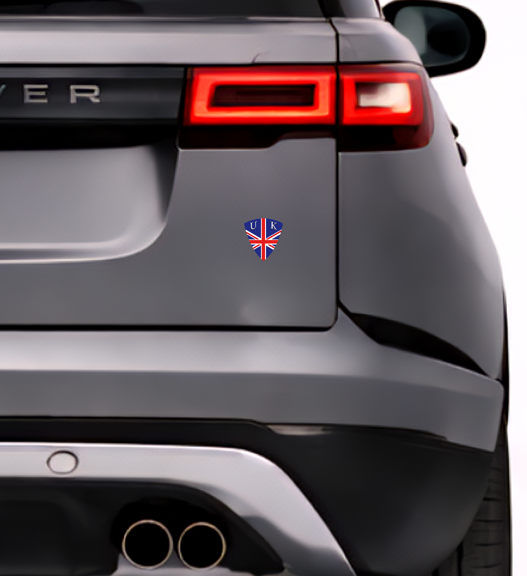UK United Kingdom Great Britain Wappen Grossbritanien Aufkleber Sticker – Coat of Arms – Auto Laptop Helm – 4,5 × 4,8 cm (104)