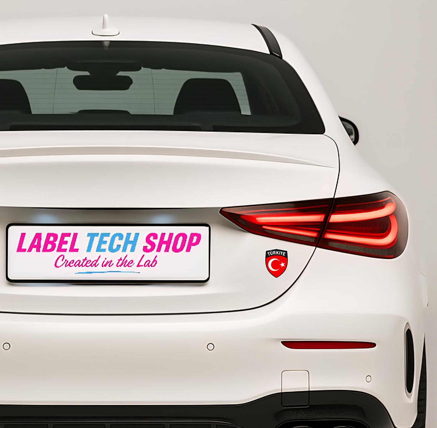 10x Türkei Aufkleber Türkiye Turkey Bayrak Flagge Emblem Sticker 4,5x5,8cm (101)