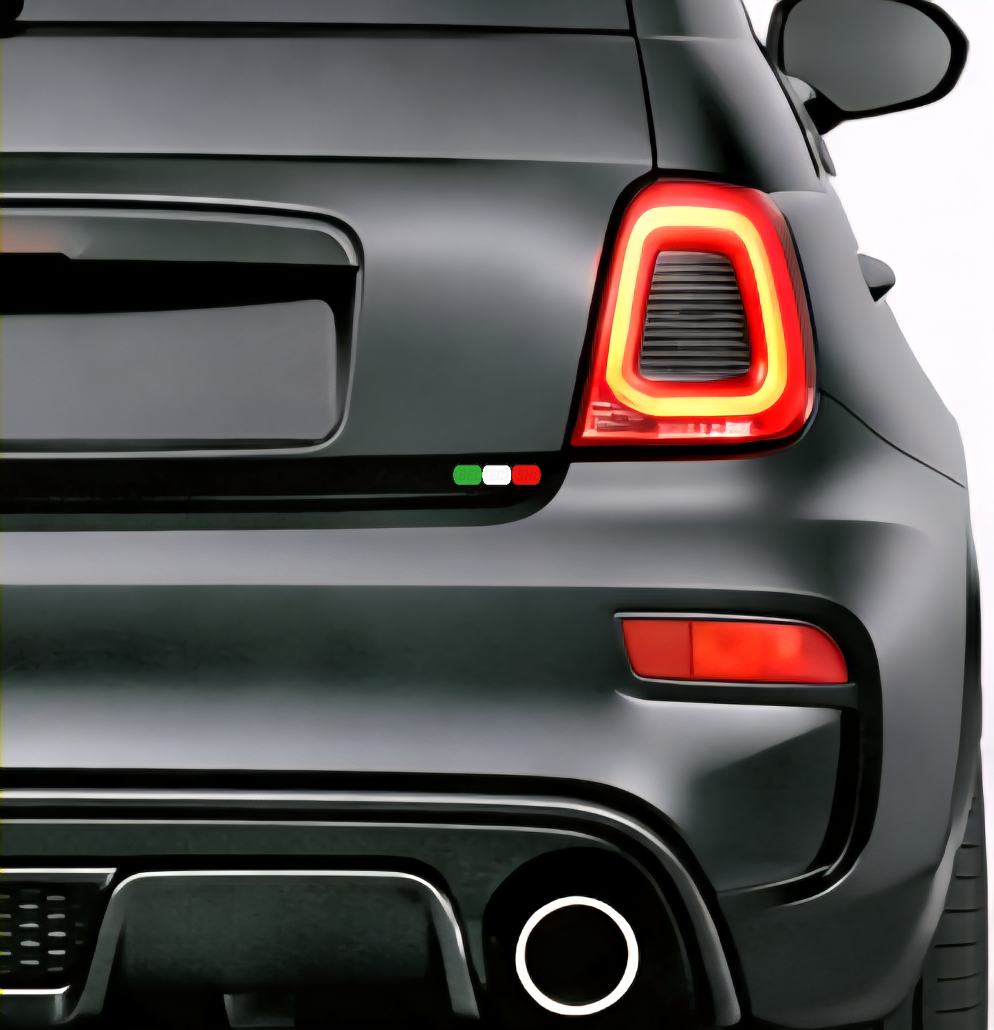 🇮🇹 Italy Sticker Italian Sticker Adesivo Italiano Italian Flag Motorcycle Car Helmet 4.0x1.0cm NO.096