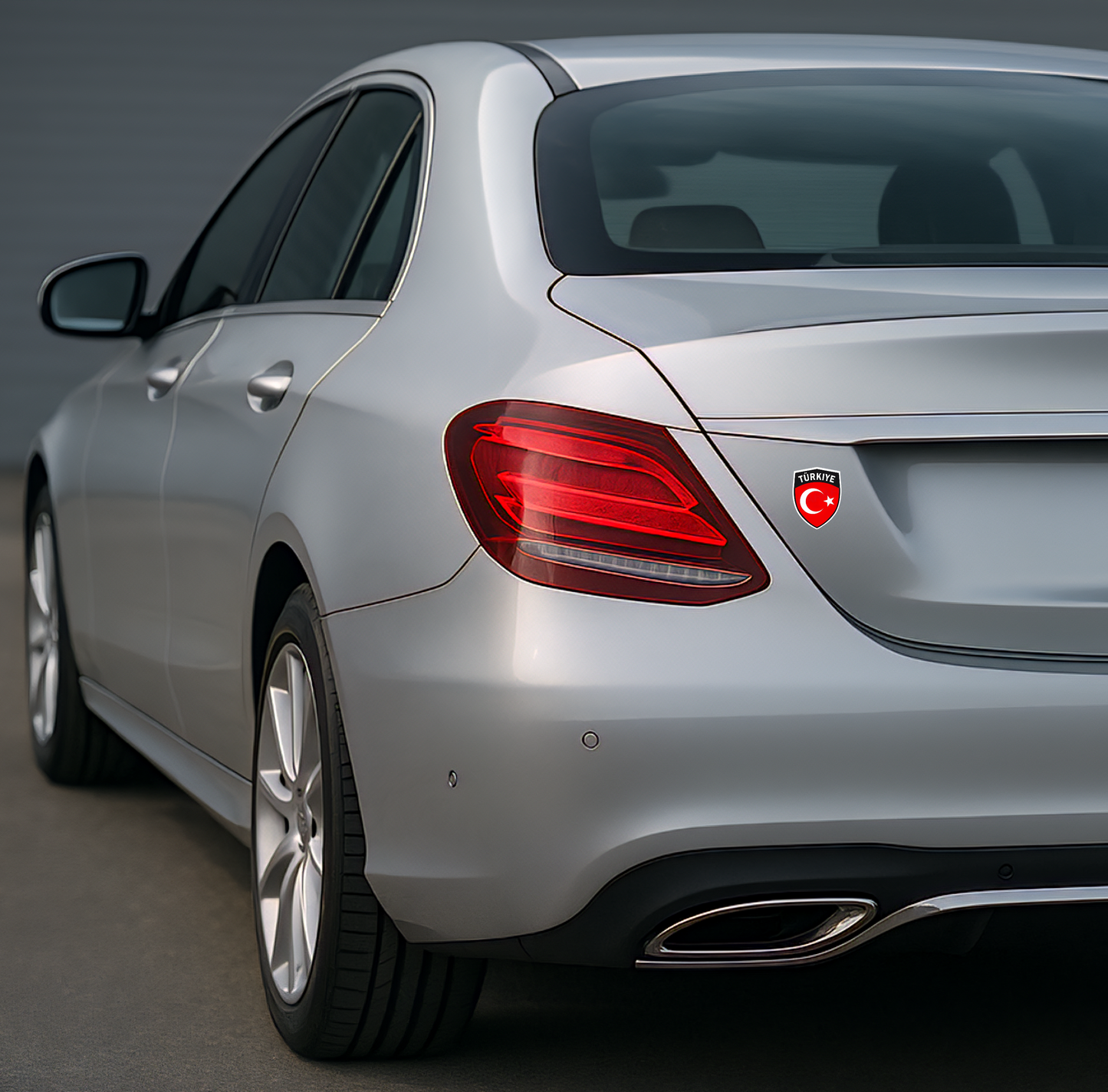 10x Türkei Aufkleber Türkiye Turkey Bayrak Flagge Emblem Sticker 4,5x5,8cm (101)