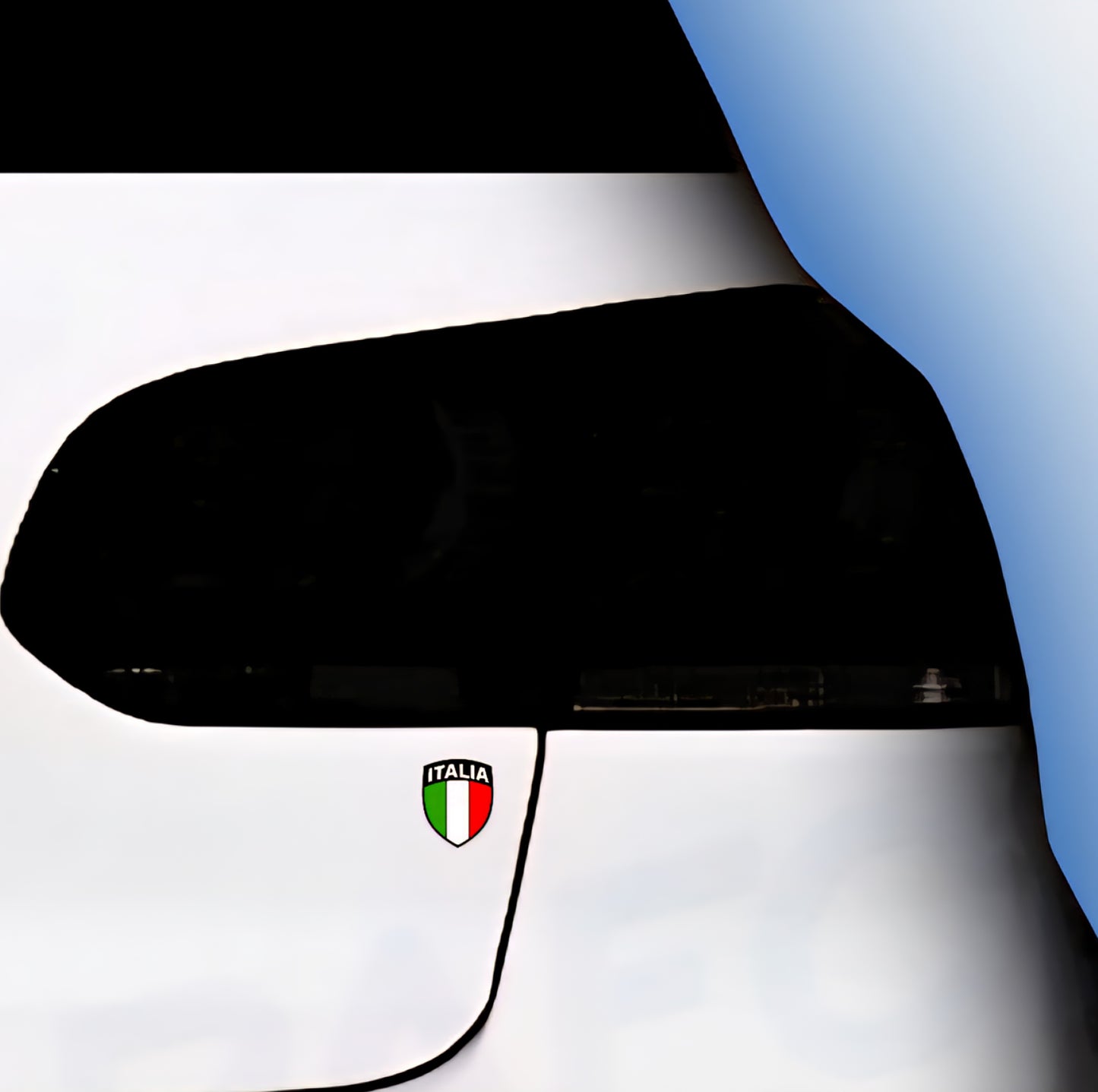 10x Italien Aufkleber 107 Wappen Emblem  Flagge Italia Adesivo Sticker 4,5x5,5cm