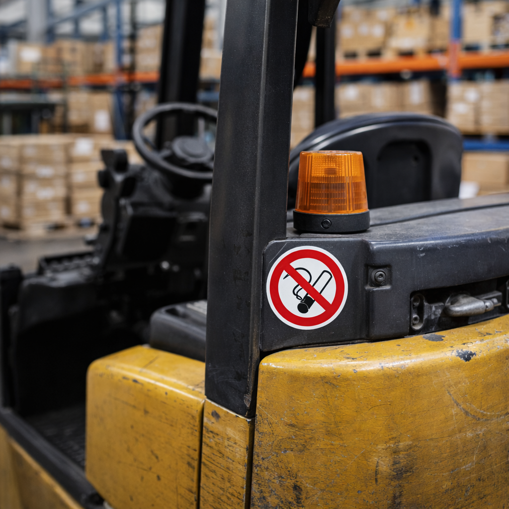 Rauchen verboten Aufkleber Ø10cm – No Smoking Sticker – No Fumar Hinweiszeichen Innen & Außen – Verbotsschild (127)
