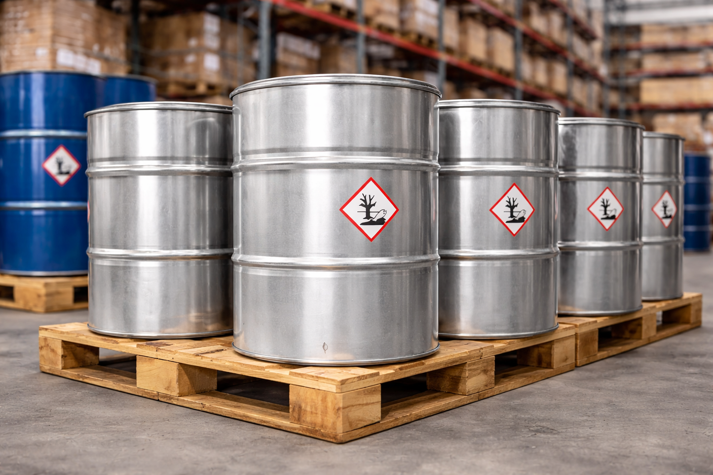 GHS09 Umweltgefährlich Etikett Chemie  Industrie Kennzeichnung CLP Norm Arbeitssicherheit