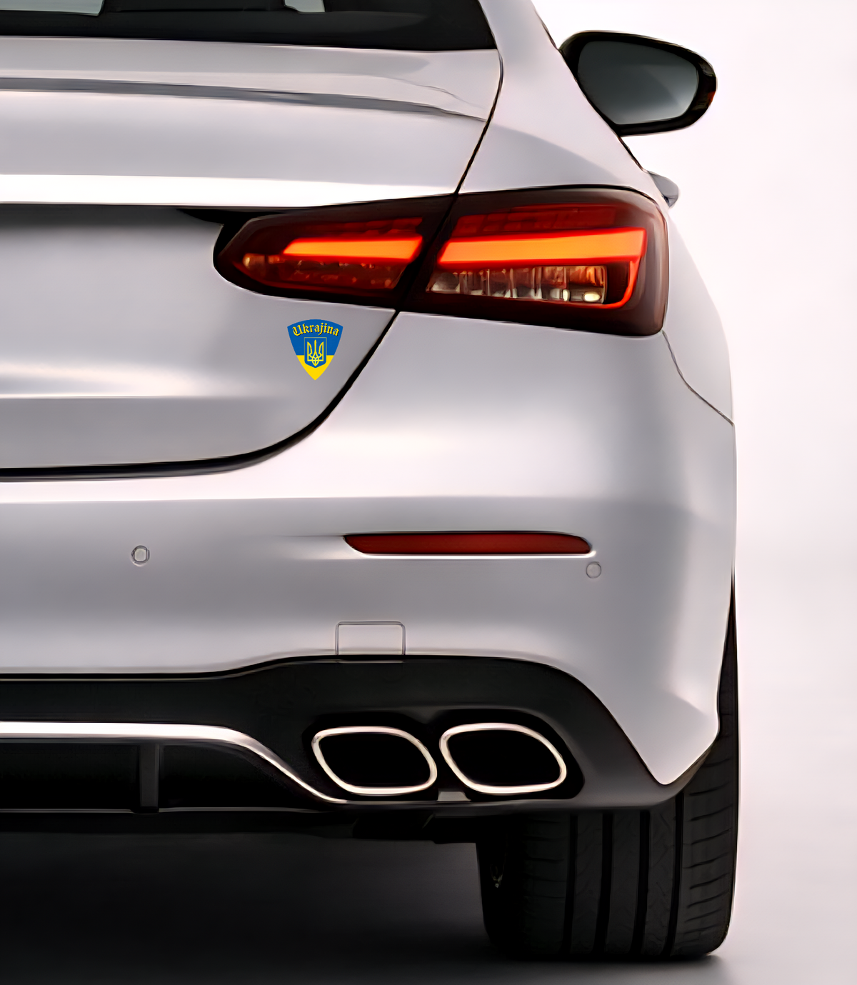 🇺🇦 Ukraine  Aufkleber Sticker Flagge Україна Наклейка  Wappen Emblem Auto 4,5x4,8cm Nr.012