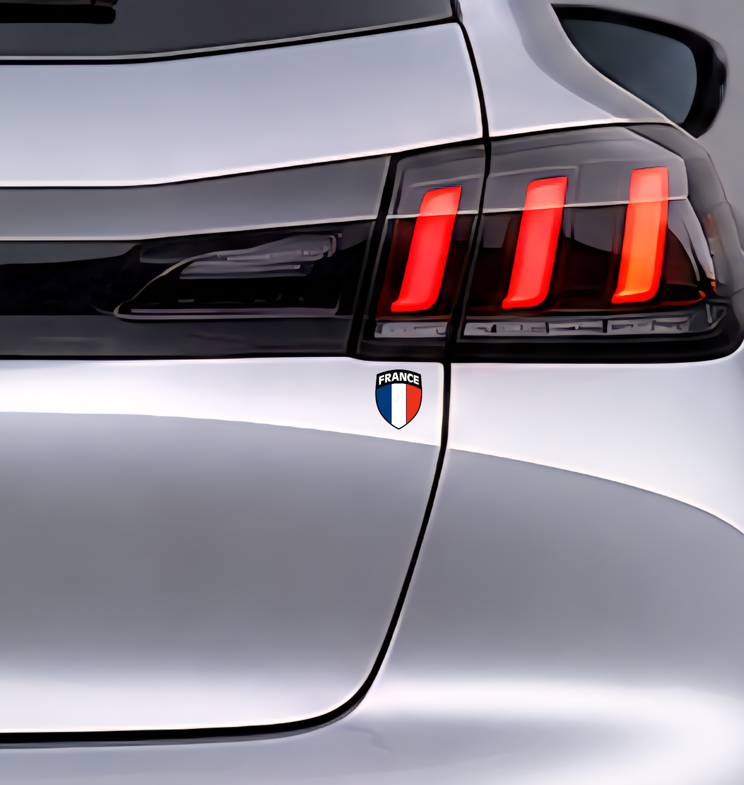 🇫🇷 Frankreich Militär Aufkleber France Sticker Autocollant France Emblem Auto Helm 3,5x4,5cm NR.042