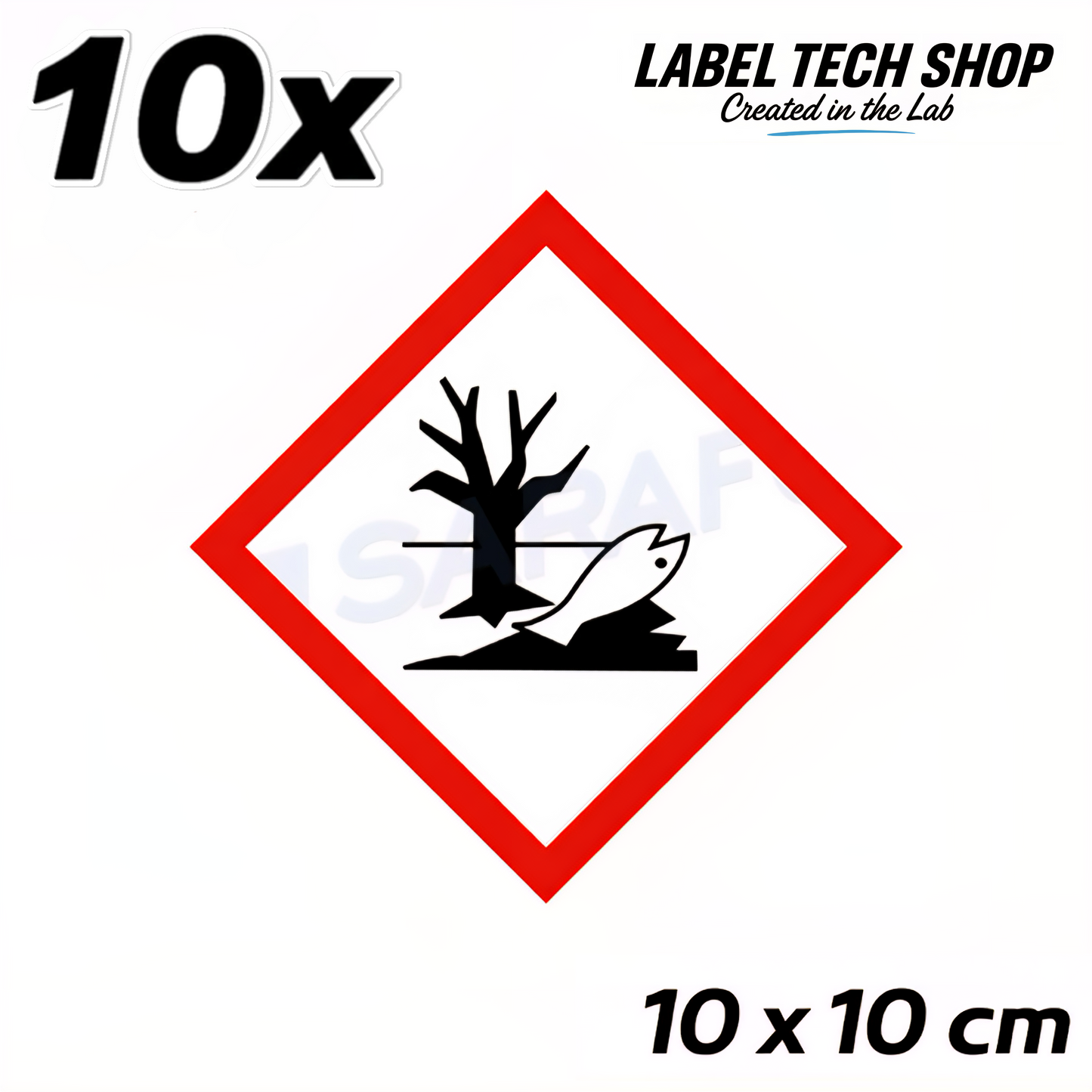 GHS09 Umweltgefährlich Etikett Chemie  Industrie Kennzeichnung CLP Norm Arbeitssicherheit