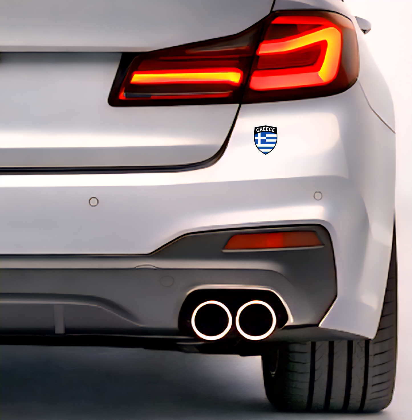 10x Griechenland Aufkleber 🇬🇷 Αυτοκόλλητο Ελλάδας Greek Sticker 4,5×5,8 cm (111)