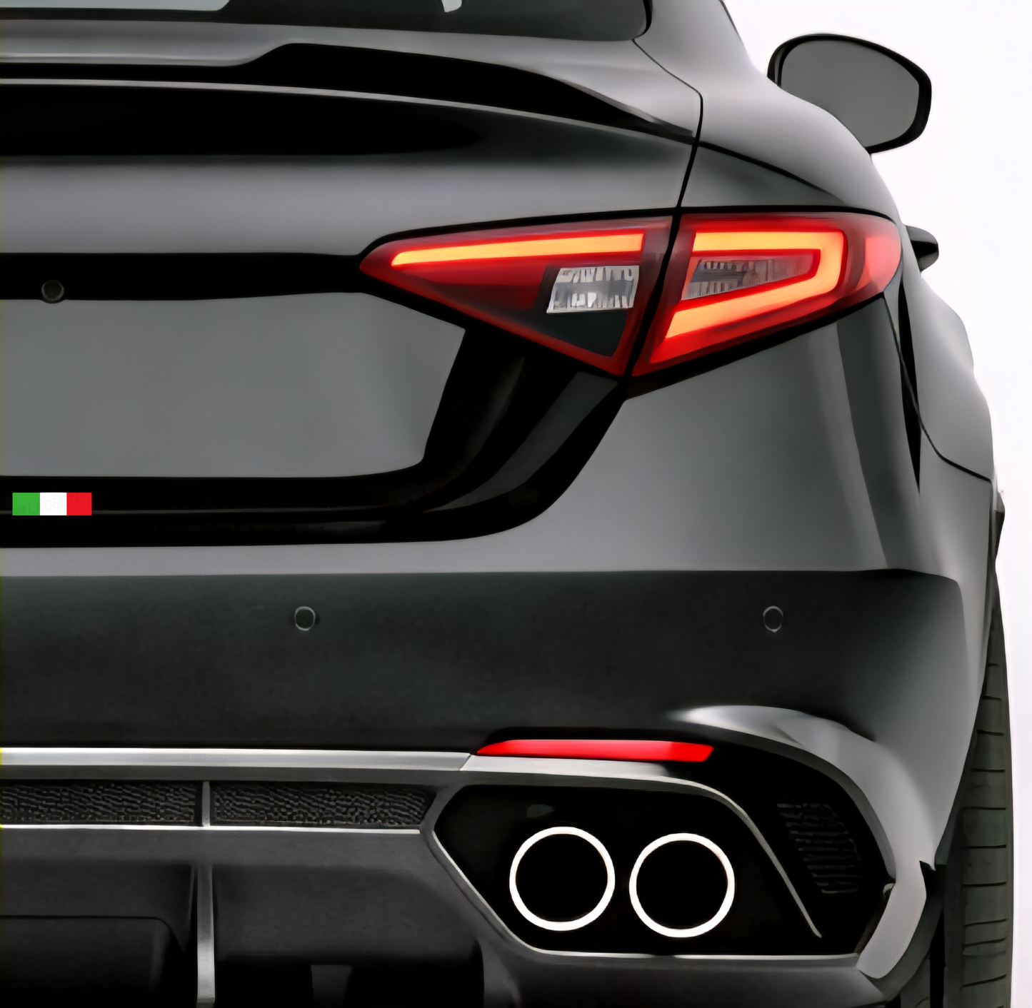 🇮🇹 Italian Sticker Italy Sticker Italian Decal Italian Flag Motorcycle Car Helmet 4.0x1.0cm NO.097