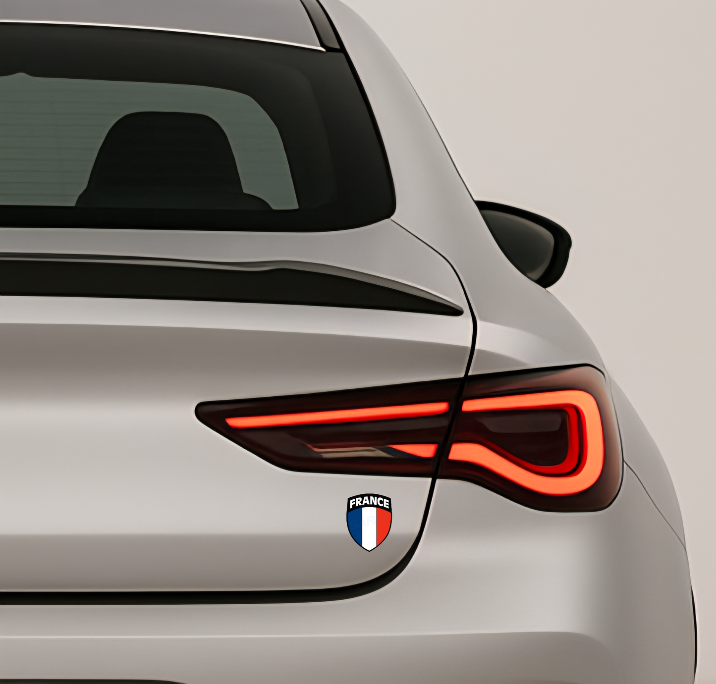 3x Frankreich Aufkleber France Francia Flagge Sticker 4,5x5,5cm (040)