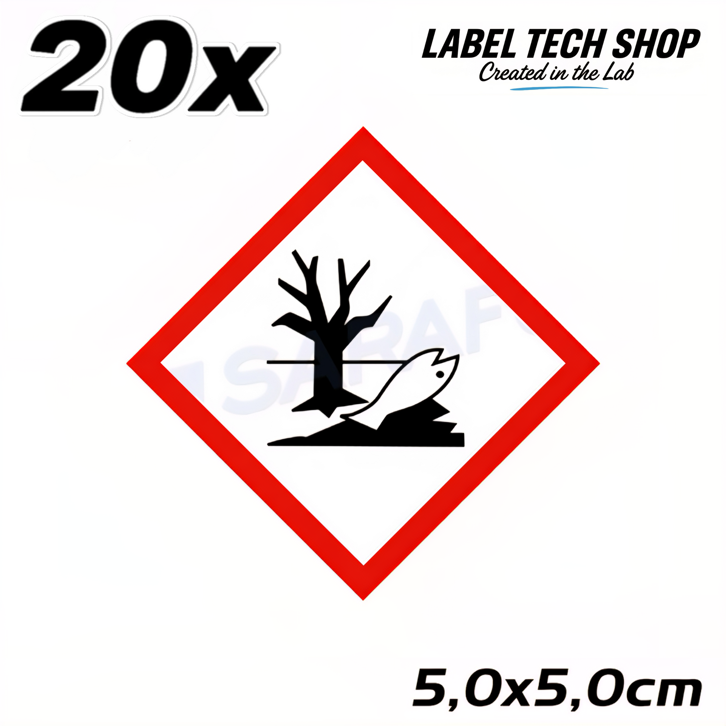 GHS09 Umweltgefährlich Etikett Chemie  Industrie Kennzeichnung CLP Norm Arbeitssicherheit