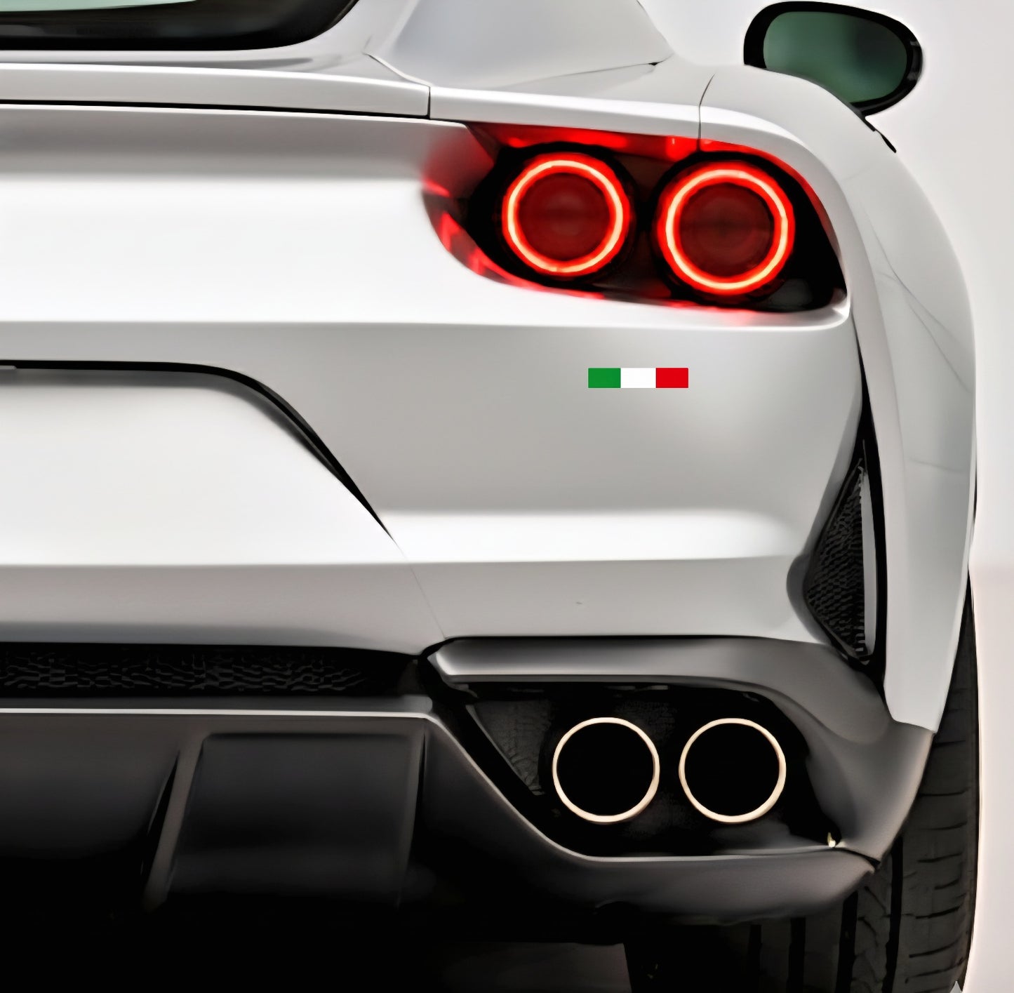 🇮🇹 Italy Sticker Italian Sticker Adesivo Italiano Italian Flag Motorcycle Car Helmet 6.0x1.0cm NR.036