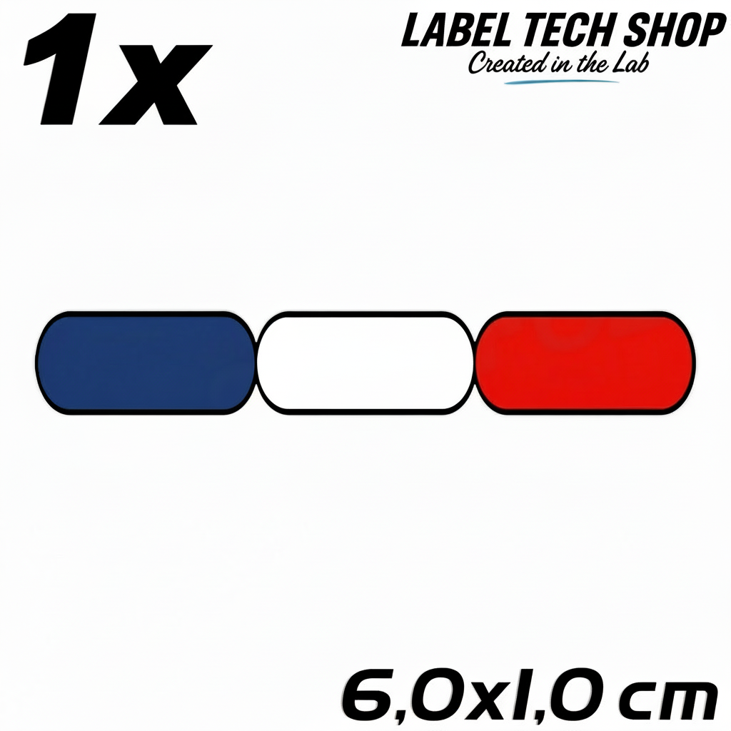 1x France Sticker France Flag Sticker 6.0x1.0cm (038)